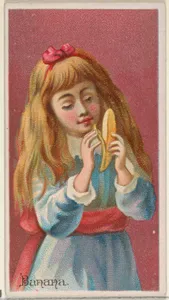 Banana, from the Fruits series (N12) for Allen & Ginter Cigarettes Brands