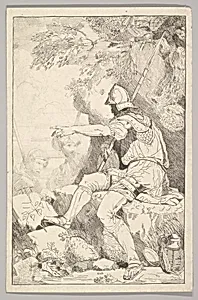 Banditti Taking His Post