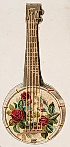 Banjo, from the Novelties series (N228, Type 3) issued by Kinney Bros. by Kinney Brothers Tobacco Company