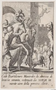 Bartolomeo, Blacksmith-Ferrier, from Scelta d'Alcuni Miracoli e Grazie della Santissima Nunziata di Firenze (Selection of Some Miracles and Graces that Occurred in the Church of the Annunziata in Florence)