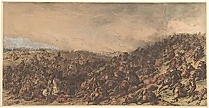 Battle Scene (Waterloo)
