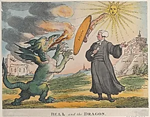 Bell and the Dragon by John Joseph Stockdale|Thomas Rowlandson