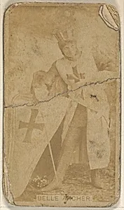 Belle Archer, from the Actors and Actresses series (N45, Type 8) for Virginia Brights Cigarettes by Allen & Ginter