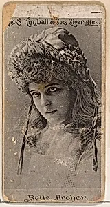 Belle Archer, from the Actresses series (N190) issued by Wm. S. Kimball & Co. by William S. Kimball & Company