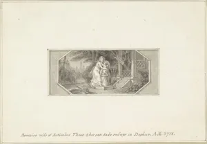 Berenice, wife of Antiochus Theos, and her son take refuge in Daphne
