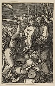 Betrayal of Christ, from "The Passion" by Albrecht Dürer