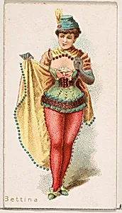Bettina, from the Ballet Queens series (N182) issued by Wm. S. Kimball & Co. by William S. Kimball & Company