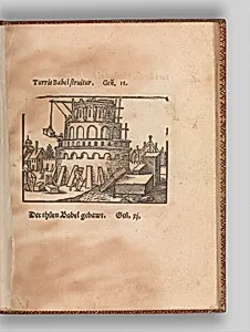 Biblicae Historiae, Artificiosissimis picturis effigiatae Per Sebaldum Behem Pictorem Francoforten/ Biblische Historien Künstlich fürgemalet. Durch den wolberümten Sebald Behem/ Malern zu Franckfurt by Christian Egenolff|Sebald Beham