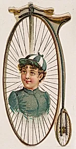 Bicycle, from the Novelties series (N228, Type 4) issued by Kinney Bros. by Kinney Brothers Tobacco Company
