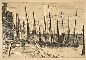 Billingsgate by James McNeill Whistler