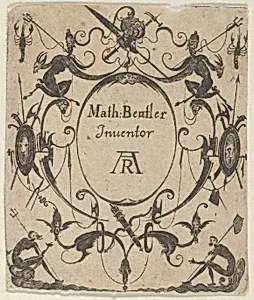Blackwork Design for Goldsmithwork by Mathais Beitler