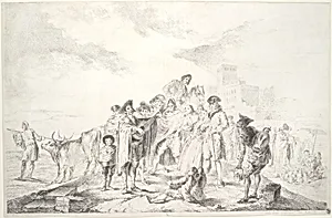 Blind Guitarist by Goya (Francisco de Goya y Lucientes)