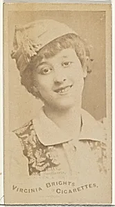 Bonifazzio, from the Actors and Actresses series (N45, Type 1) for Virginia Brights Cigarettes by Allen & Ginter