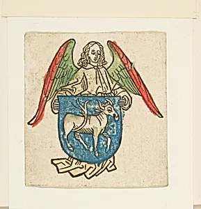 Bookplate of Hilprant Brandenburg (Schr. 2038)