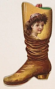 Boot, from the Novelties series (N228, Type 3) issued by Kinney Bros. by Kinney Brothers Tobacco Company