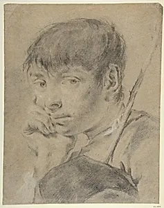 Boy With a Staff