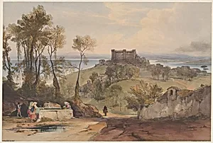 Bracciano (Views of Rome and Its Environs, plate 2)