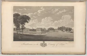 Bradbourn in the County of Kent, from Edward Hasted's, The History and Topographical Survey of the County of Kent, vols. 1-3