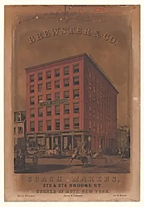 Brewster & Co. Coach Makers, 372 & 374 Broome St.