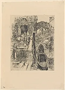 Bridge of Sighs, Venice (First Plate)
