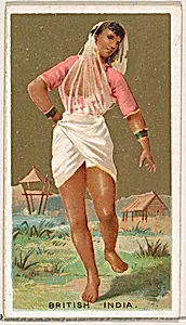 British India, from the Dancing Girls of the World series (N185) issued by Wm. S. Kimball & Co. by William S. Kimball & Company