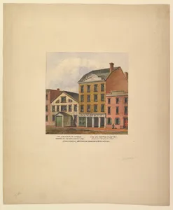 Broadway Circus and Olympic Theatre, Broadway between Howard and Grand Streets, New York