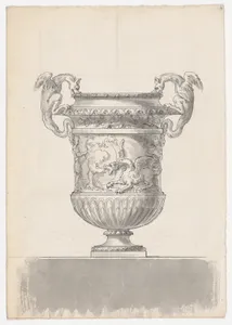 Bronze Garden Vase with Two Dragons from the Gardens of Versailles
