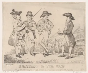 Brothers of the Whip by Thomas Rowlandson|Hannah Humphrey|A. Grant