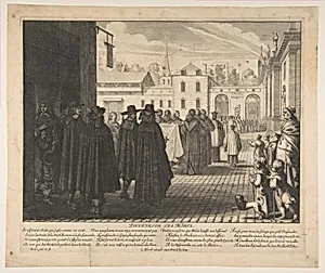 Burying the Dead by Abraham Bosse|Jean I Leblond