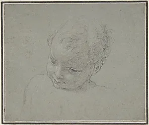 Bust-Length Study of a Child