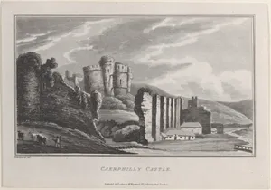 Caerphilly Castle, from "Remarks on a Tour to North and South Wales, in the year 1797"