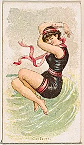 Calais, from the Fancy Bathers series (N187) issued by Wm. S. Kimball & Co. by William S. Kimball & Company