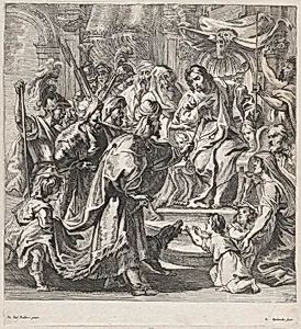 Cambyses punishing the unjust judge Sisamnes by Rombout Eynhoudts|Peter Paul Rubens