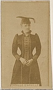 Camille D' Arville, from the Actors and Actresses series (N45, Type 8) for Virginia Brights Cigarettes by Allen & Ginter