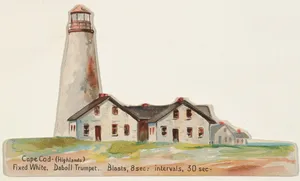 Cape Cod, from the Lighthouses series (N119) issued by Duke Sons & Co. to promote Honest Long Cut Tobacco