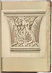 Capital of a Column with Anthemion
