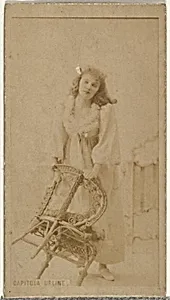 Capitola Urline, from the Actors and Actresses series (N145-8) issued by Duke Sons & Co. to promote Duke Cigarettes by American Tobacco Company|W. Duke, Sons & Co.