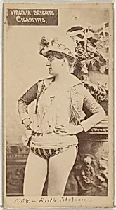 Card 1068, Ruth Stetson, from the Actors and Actresses series (N45, Type 2) for Virginia Brights Cigarettes by Allen & Ginter