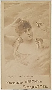 Card 614, from the Actors and Actresses series (N45, Type 1) for Virginia Brights Cigarettes by Allen & Ginter