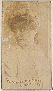 Card 706, from the Actors and Actresses series (N45, Type 5) for Virginia Brights Cigarettes by Allen & Ginter