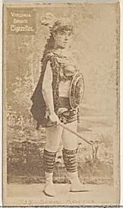 Card 755, Seven Ravens, from the Actors and Actresses series (N45, Type 2) for Virginia Brights Cigarettes by Allen & Ginter