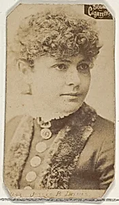Card 933, Jessie B. Davis, from the Actors and Actresses series (N45, Type 2) for Virginia Brights Cigarettes by Allen & Ginter