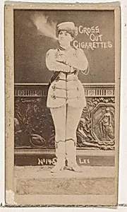 Card Number 145, Lee, from the Actors and Actresses series (N145-1) issued by Duke Sons & Co. to promote Cross Cut Cigarettes by W. Duke, Sons & Co.