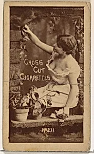 Card Number 211, from the Actors and Actresses series (N145-1) issued by Duke Sons & Co. to promote Cross Cut Cigarettes by W. Duke, Sons & Co.