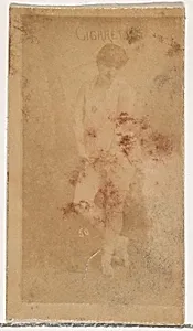 Card Number 60, from the Actors and Actresses series (N145-1) issued by Duke Sons & Co. to promote Cross Cut Cigarettes by W. Duke, Sons & Co.