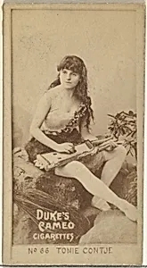 Card Number 66, from the Actors and Actresses series (N145-4) issued by Duke Sons & Co. to promote Cameo Cigarettes by W. Duke, Sons & Co.