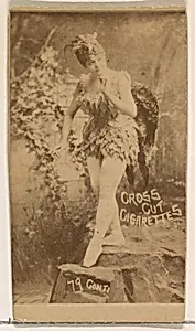 Card Number 79, Conti, from the Actors and Actresses series (N145-1) issued by Duke Sons & Co. to promote Cross Cut Cigarettes by W. Duke, Sons & Co.