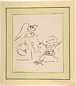 Caricature of the Art of Painting