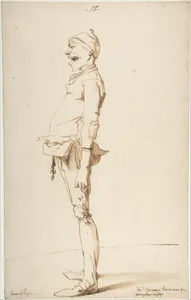 Caricature of the Artist's Younger Brother Marie-Alexandre-François