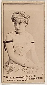 Carrie Tanner, from the Actresses series (N203) issued by Wm. S. Kimball & Co. by William S. Kimball & Company